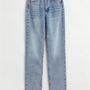 Straight leg jeans